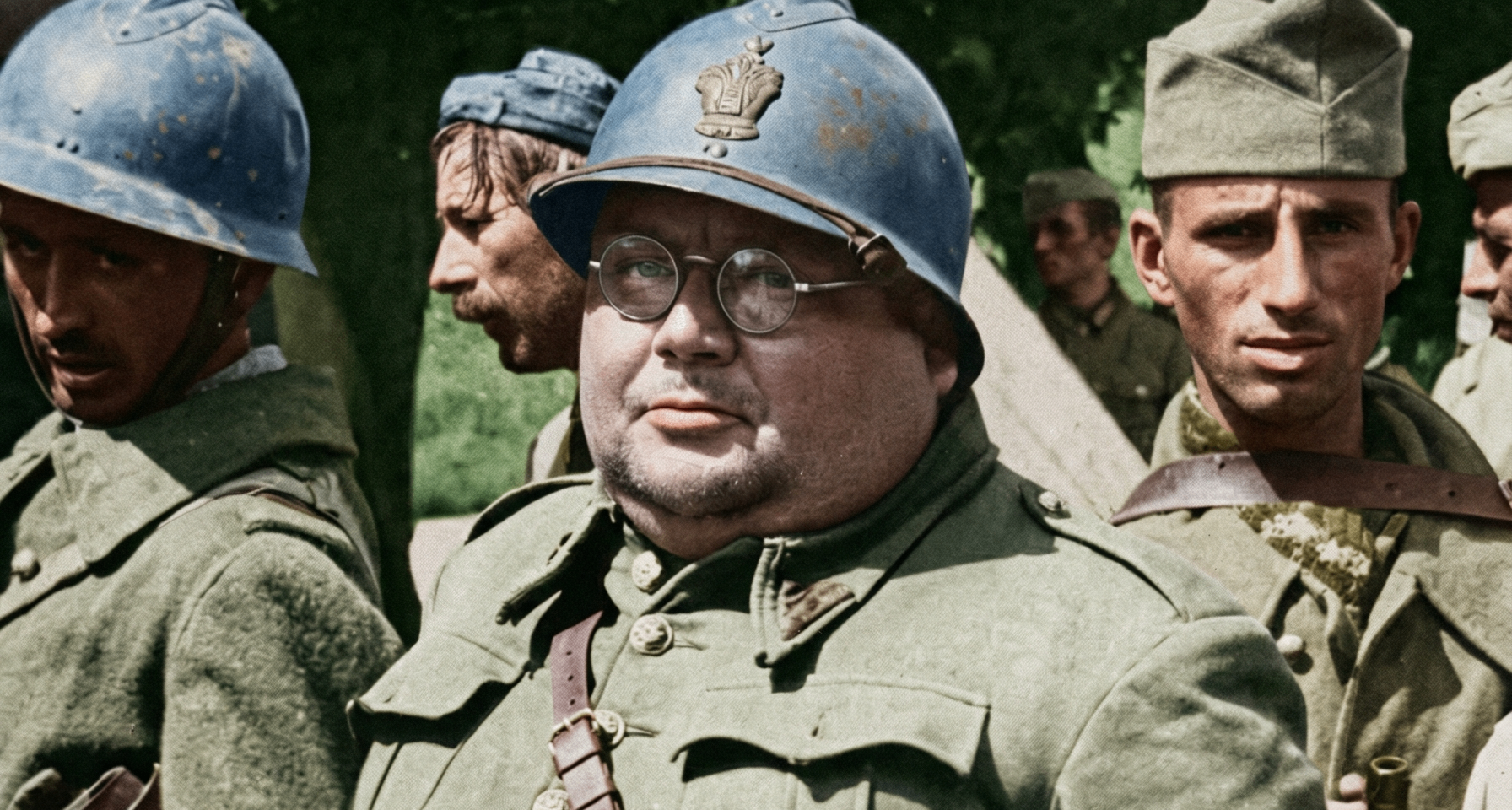 一戰西線法軍，一名胖士兵，1917