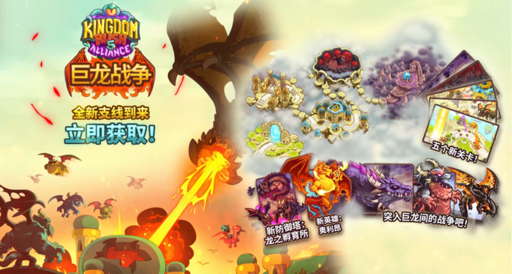 擁有本體僅需20即可拿下！少年最愛塔防《王國保衛戰5》DLC上線！