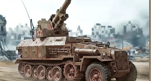 每日一個紅警二單位介紹之防空履帶車篇——讓敵人喫煤球喫到飽