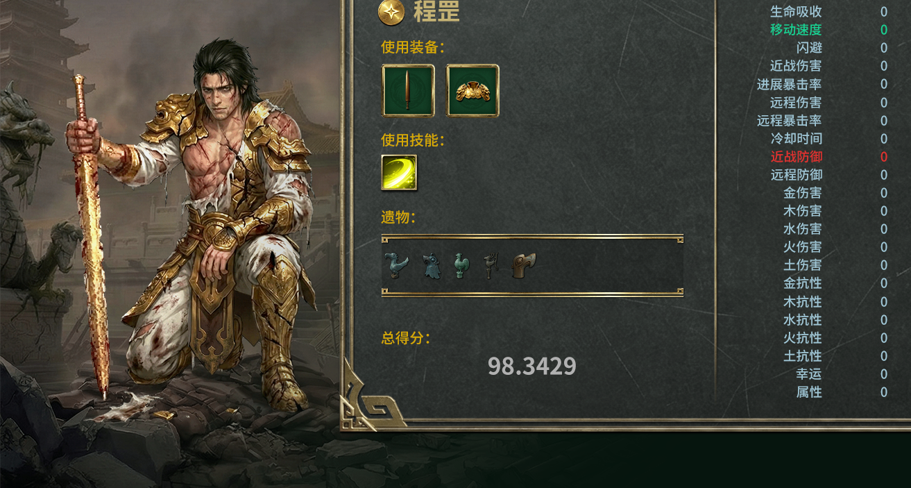 我们肉鸽游戏的女性玩家很多？所以战士的战败成了这样子了！