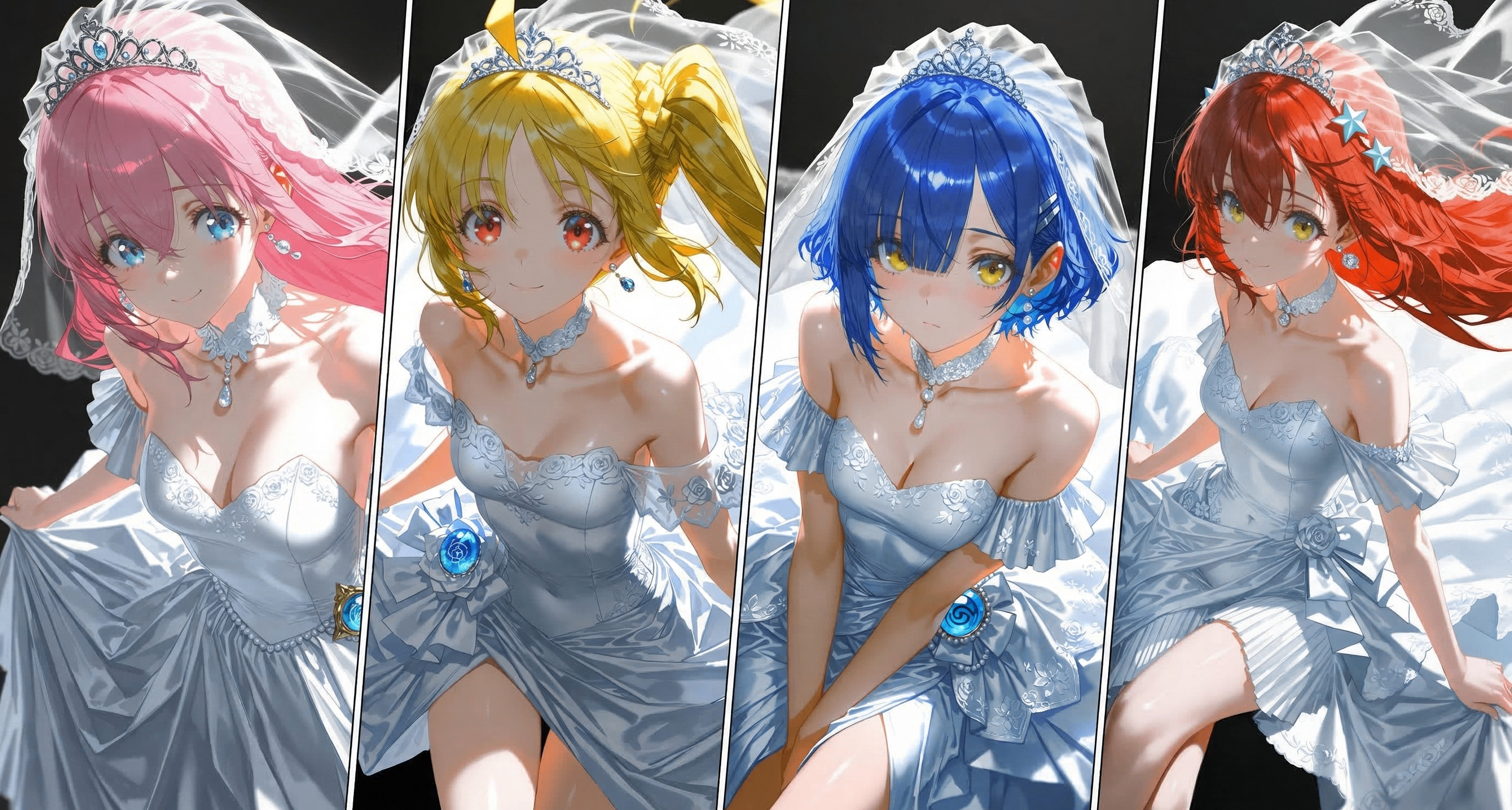 【孤獨搖滾】結束樂隊全員花嫁！這四位新娘，你選誰帶回家？