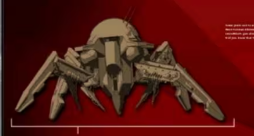 每日一个红警二单位介绍之恐怖机器人篇——开膛破肚的小蜘蛛