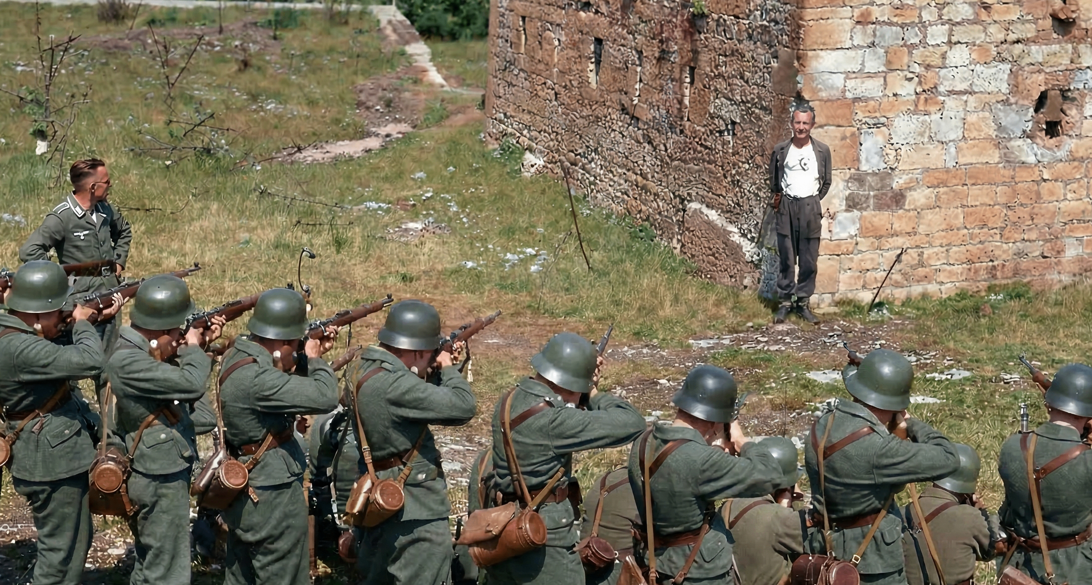 槍口下的不屈微笑：法國抵抗戰士Georges Blind，1944