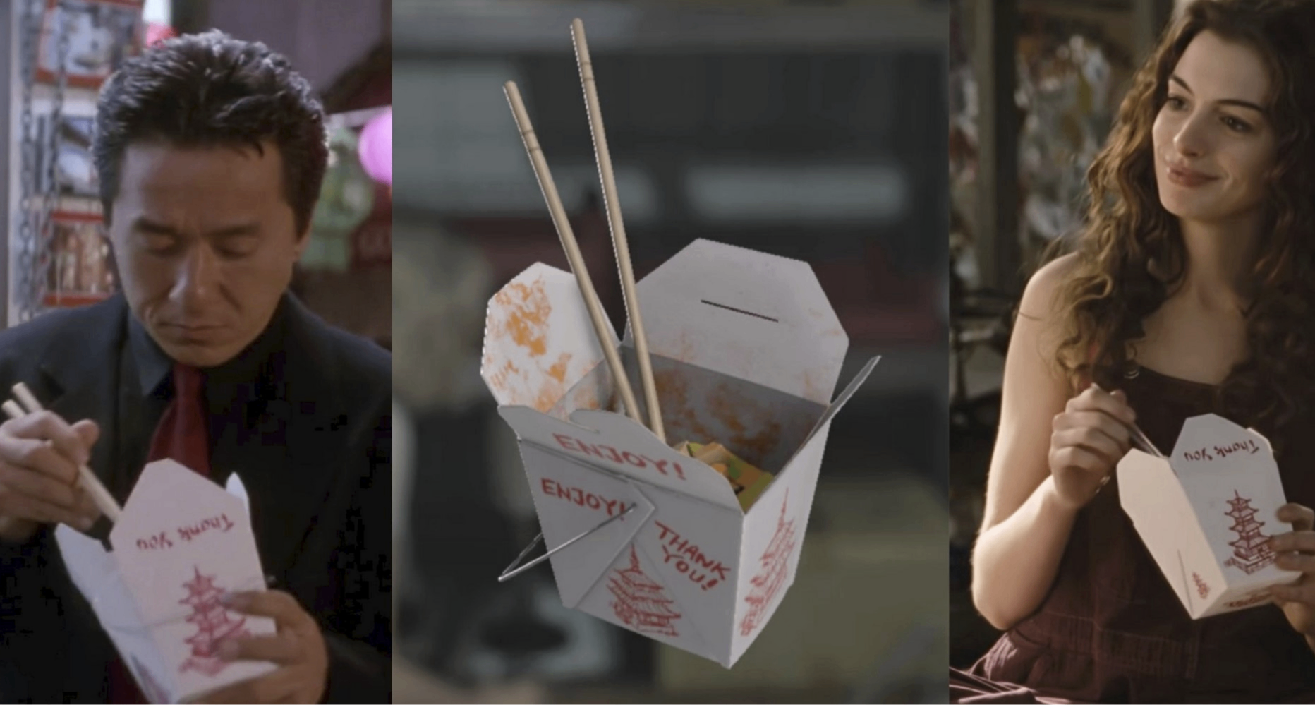 生化危機9【執勤外賣掛件】原型：（美式）中餐外賣盒🥡