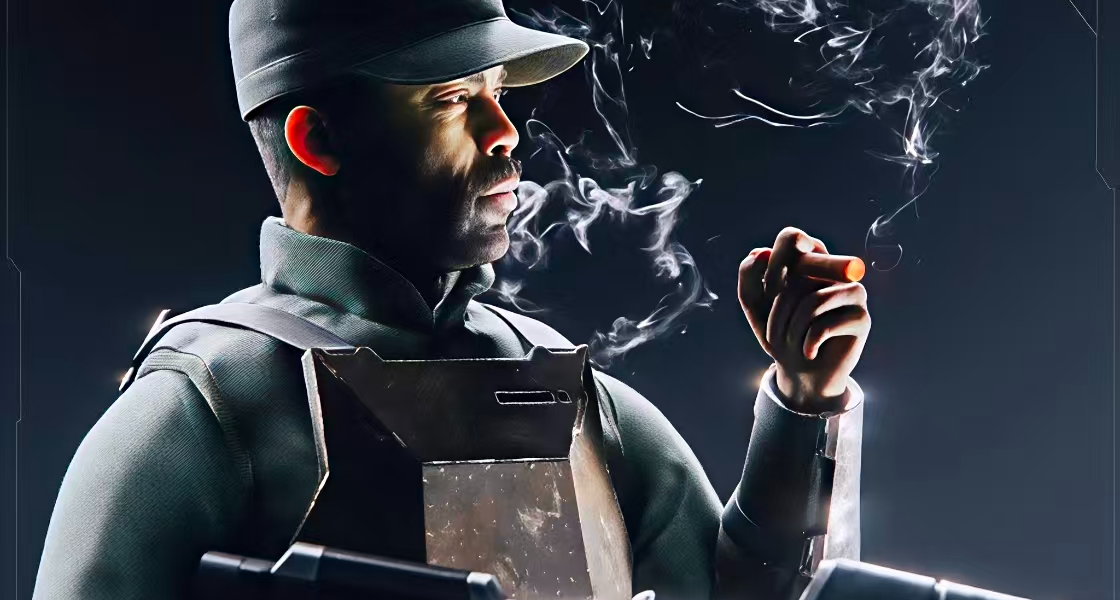 初代超級士兵，光環第一騷話王，他犧牲在了戰爭結束的最後時刻