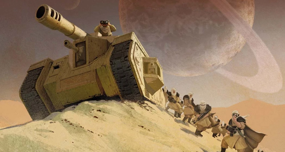 生於沙丘，鑄於烈焰—塔蘭沙漠突襲者軍團傳