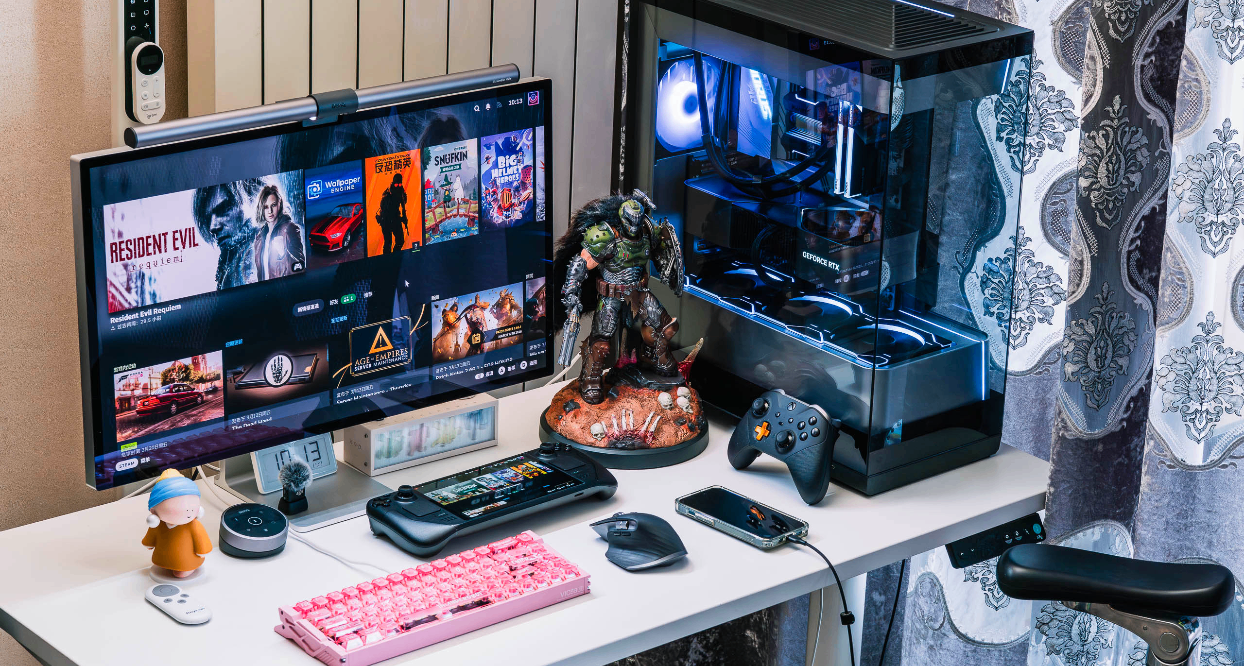 2026打機辦公兩不誤:一箇中年玩家的精神分裂桌面