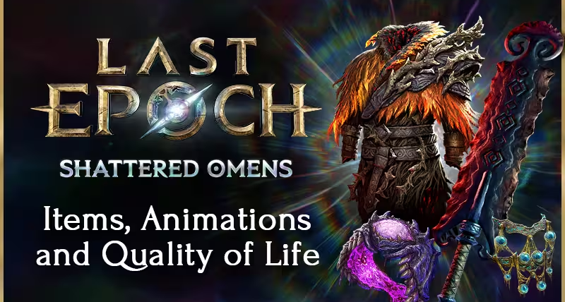 全新暗金、套裝和優化 | 3 月 26 日登陸《最後紀元》