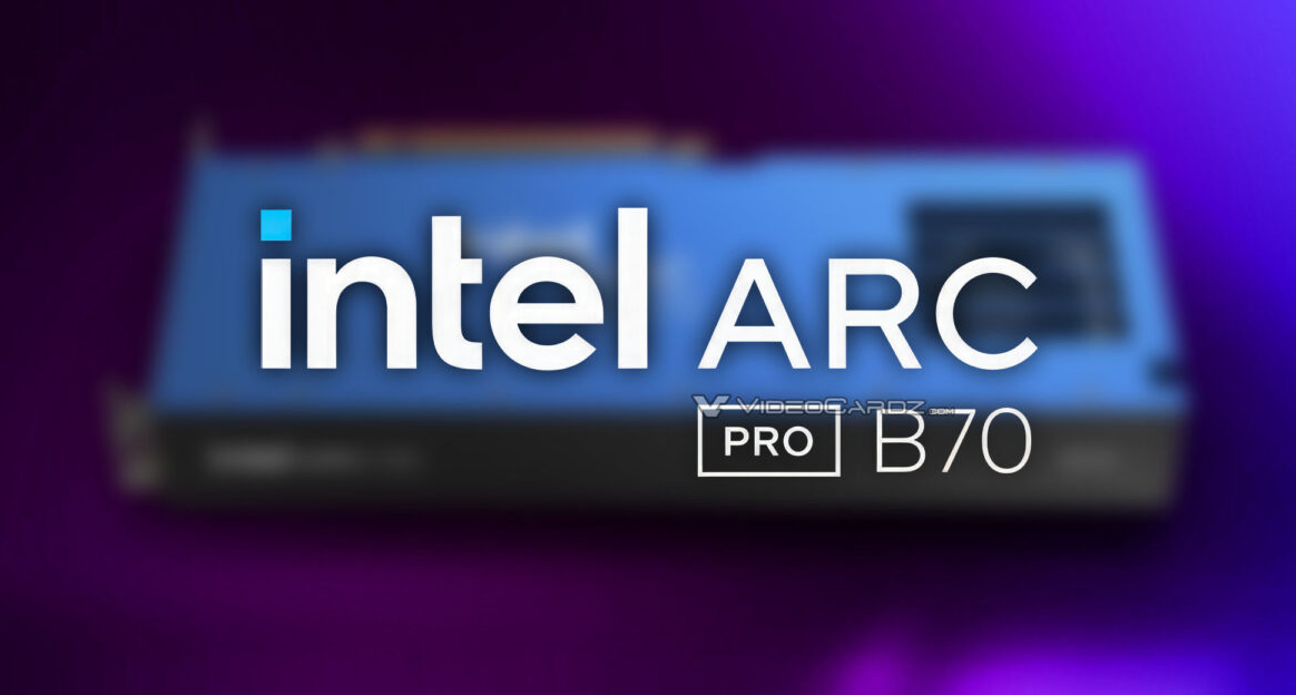 Intel新顯卡定檔3月25日，Arc Pro B70/B65 規格已確認