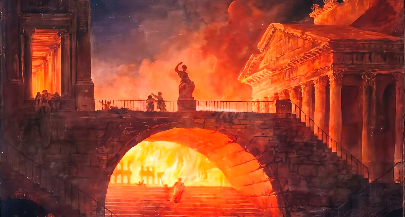 羅馬人的房子爲什麼總着火？我離奇的在遊戲裏找到了答案..