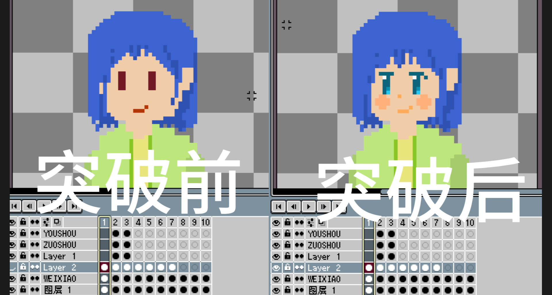 零美術基礎遊戲製作人畫着畫着畫技突然突破了是什麼體驗？