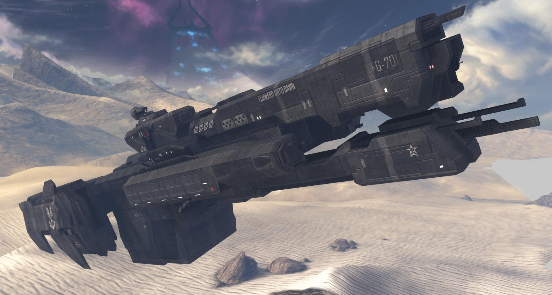 UNSC航向黎明号：地球终战到方舟绝响，载着士官长驶向黎明的传奇