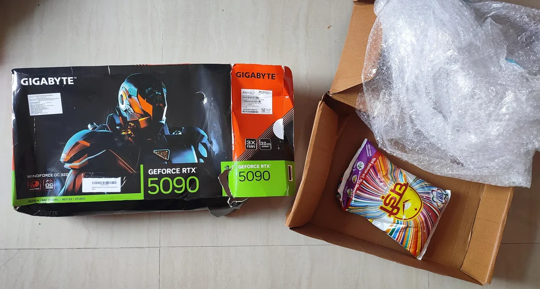 亞馬遜騙局：搏一搏三千美金RTX5090變“洗衣粉”，氣炸玩家