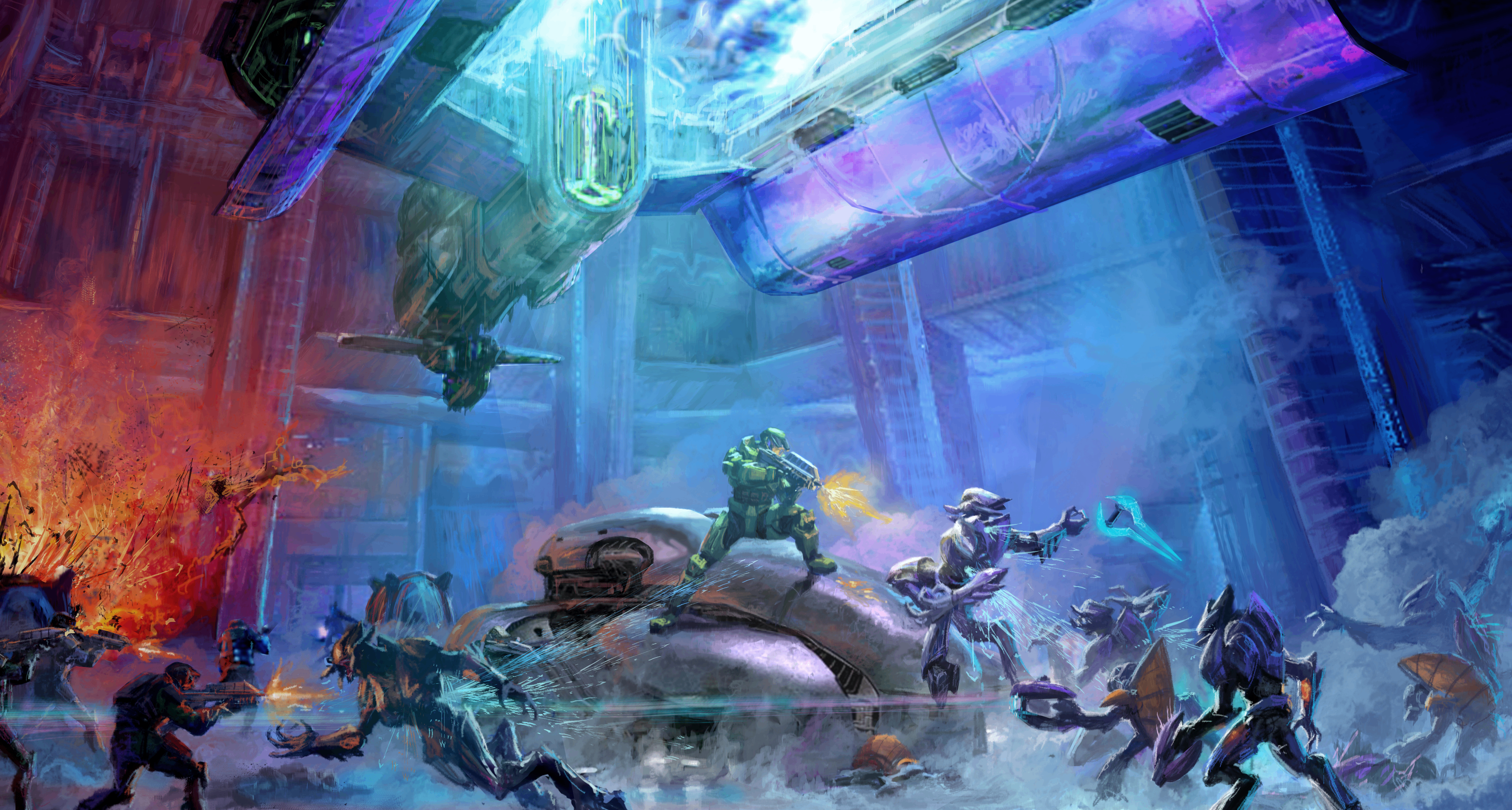 《光環》9070 萬噸的隕落：真理與和諧號，那場拯救了人類的墜毀