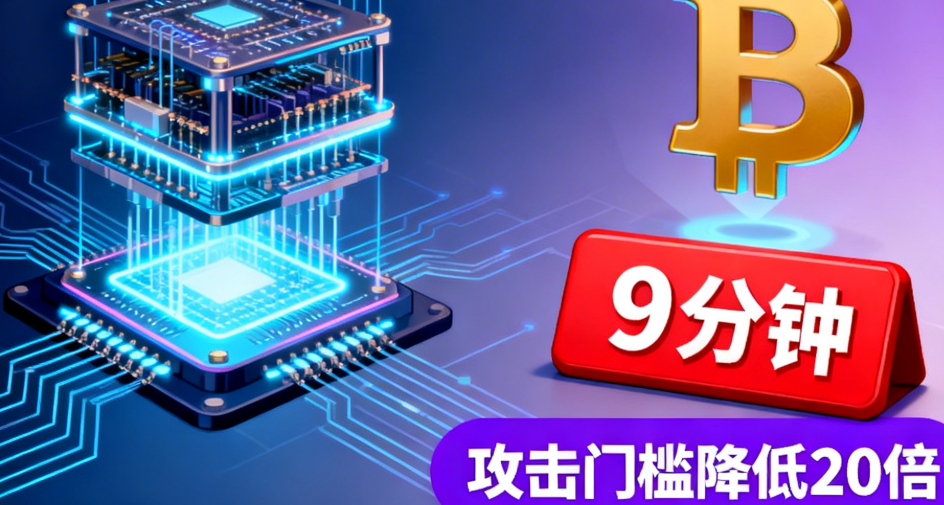 破解比特币只需 9 分钟？谷歌量子团队将攻击门槛降低 20 倍