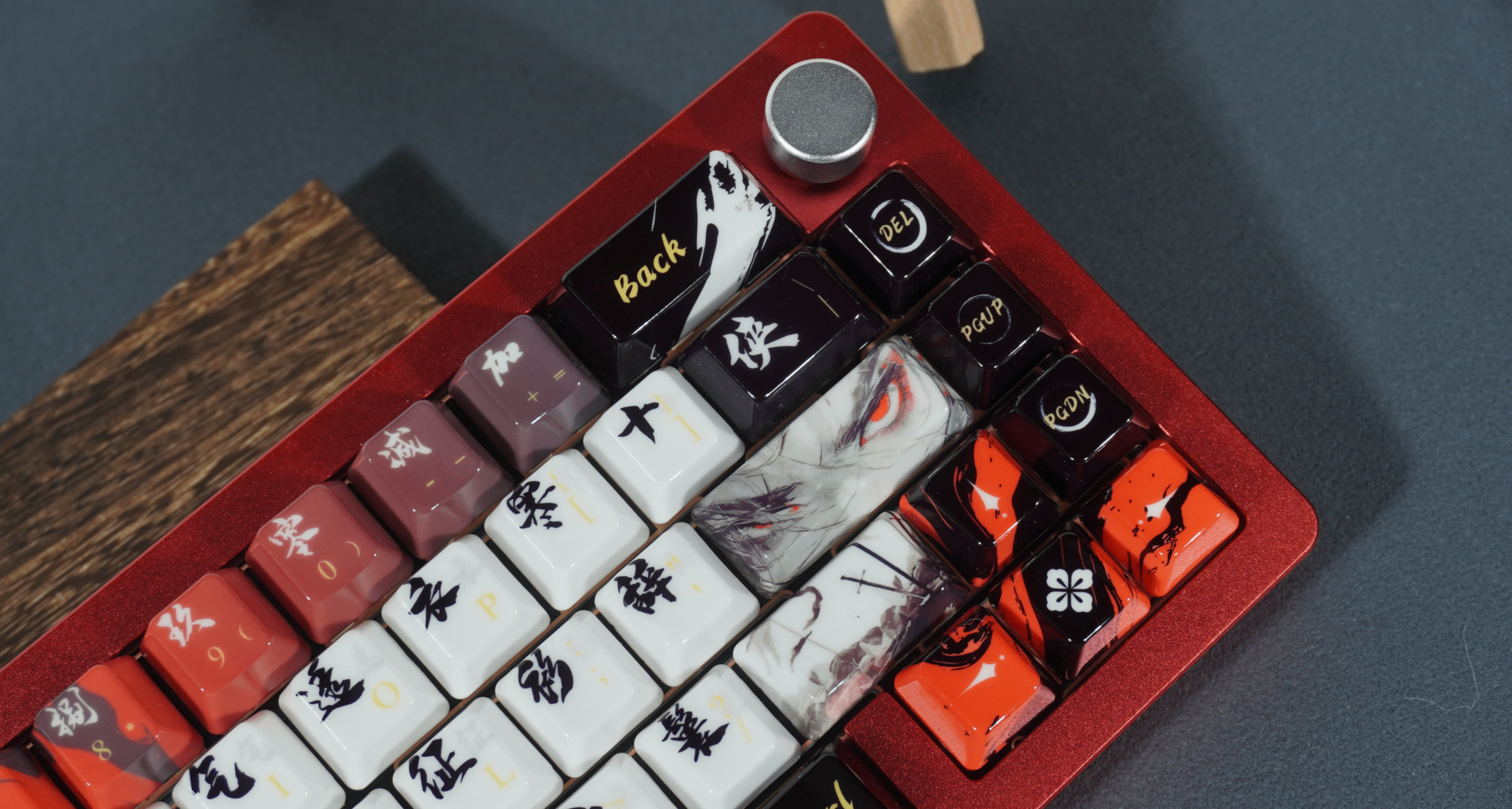 五面热升华的真陶瓷键帽？！这你受得了吗——Opal花木兰陶瓷键帽