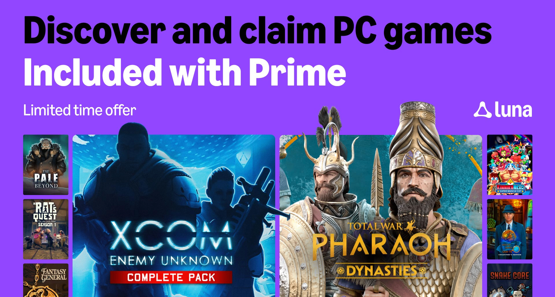 爆料！！！[亞馬遜會免]26年四月可領遊戲一覽!喜加十二！