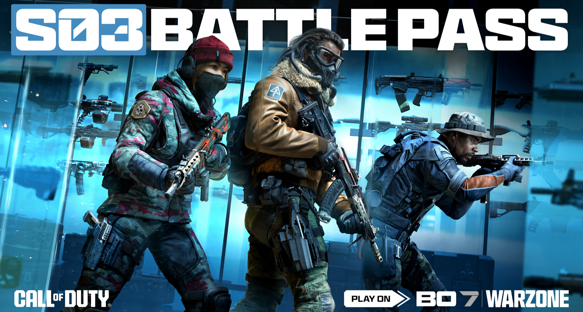 《使命召喚：黑色行動7/戰區》第三賽季通行證一覽