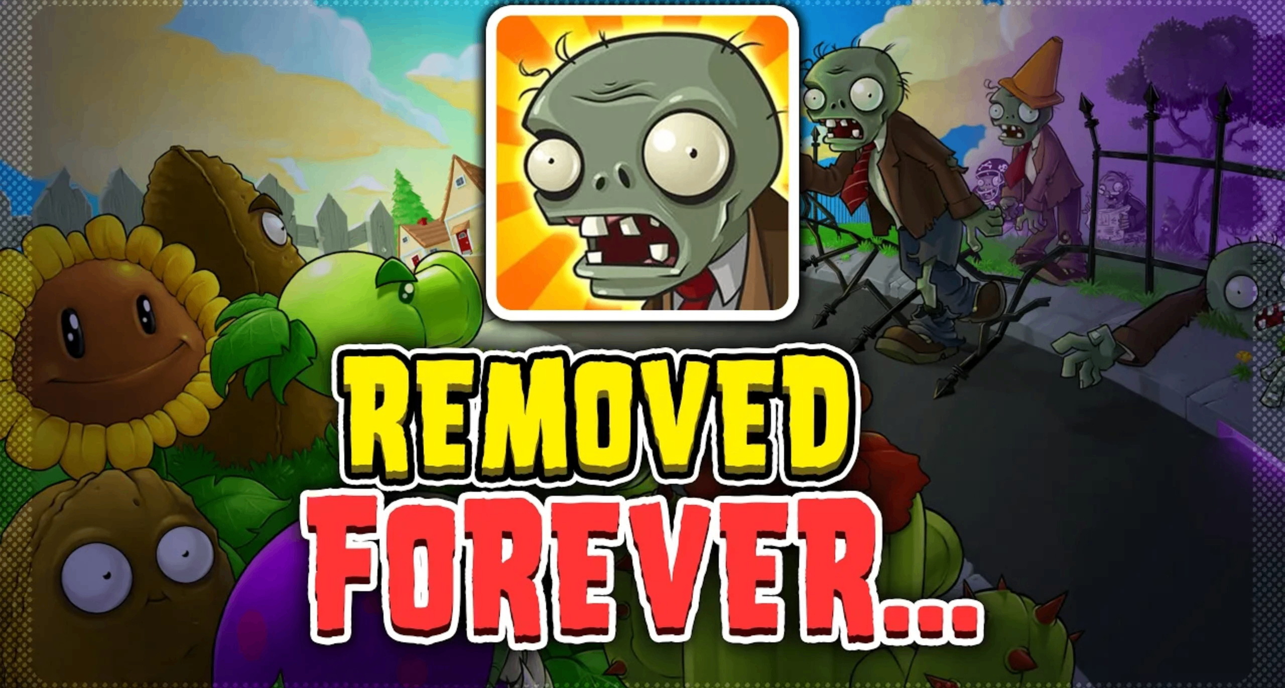 經典塔防遊戲《植物大戰殭屍 HD》iOS 版公告將從數字商店下架