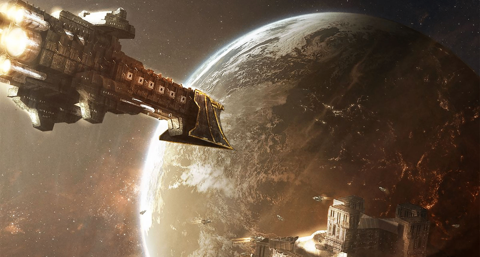 战锤40K的地球是啥样子？一次看懂！