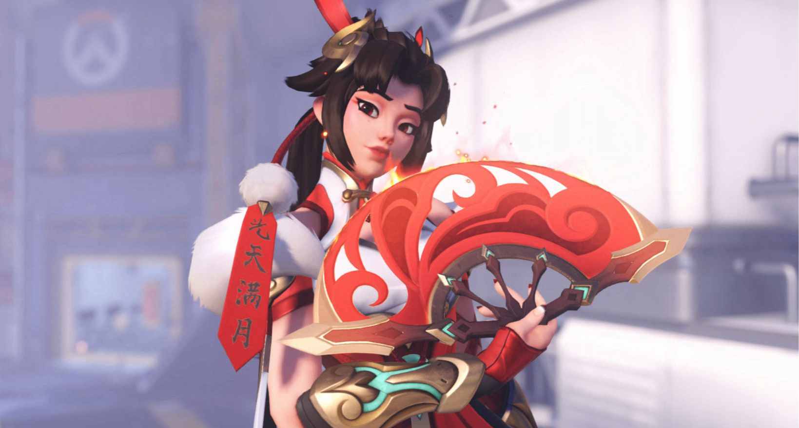 《守望先锋》中国英雄：安燃面部改动出炉！！