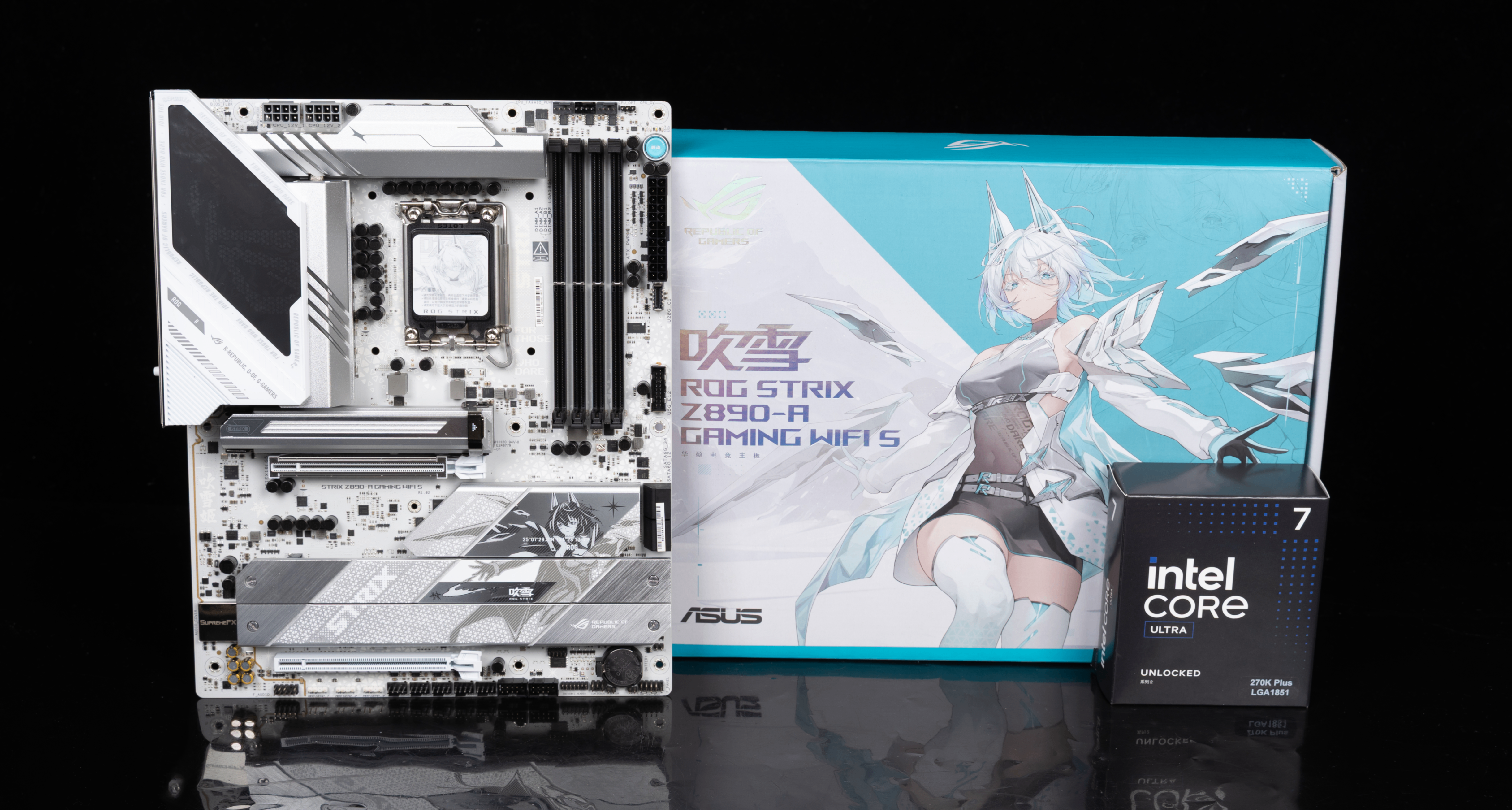 Ultra 7 270K Plus + 华硕ROG Z890吹雪S：现有D5平台升级板U首选