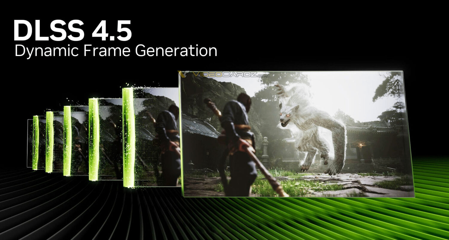 DLSS 4.5 動態幀生成、6倍與5倍幀生成現已在穩定版APP中推出