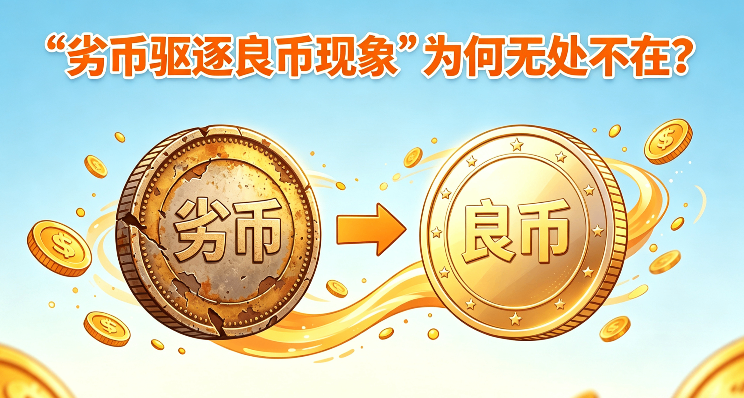 “劣币驱逐良币现象”为何无处不在？