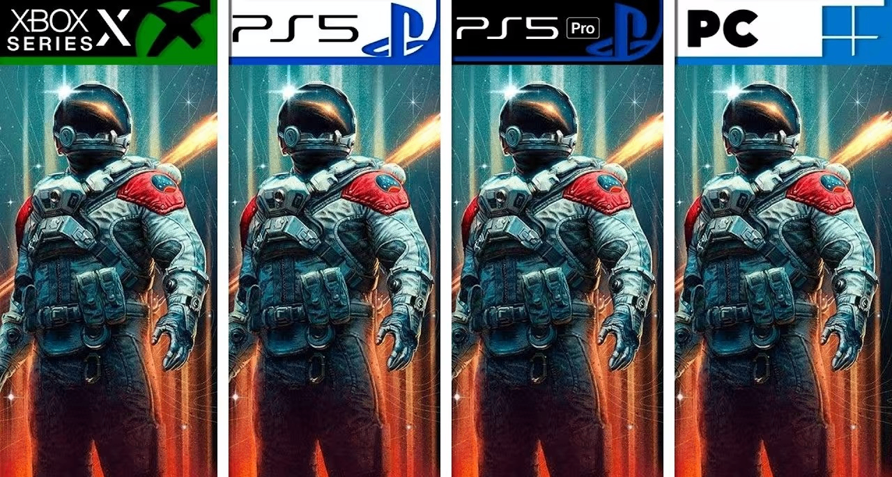 《星空》PS5/Pro/Xbox Series X/PC画质性能对比出炉
