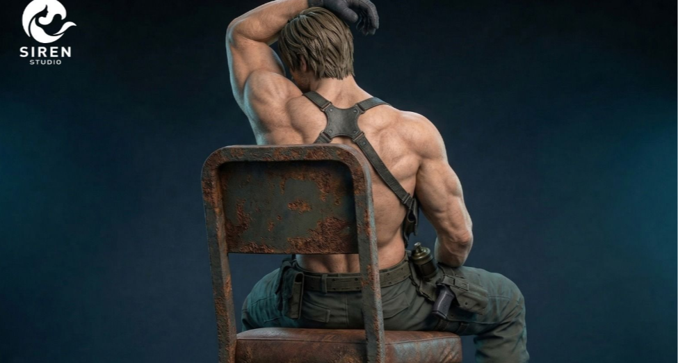 里昂，你到底在干什么？《生化危机9》新雕像的“迷惑行为”