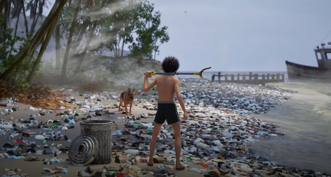 【沉浸模拟】开局一条狗，荒岛捡垃圾！