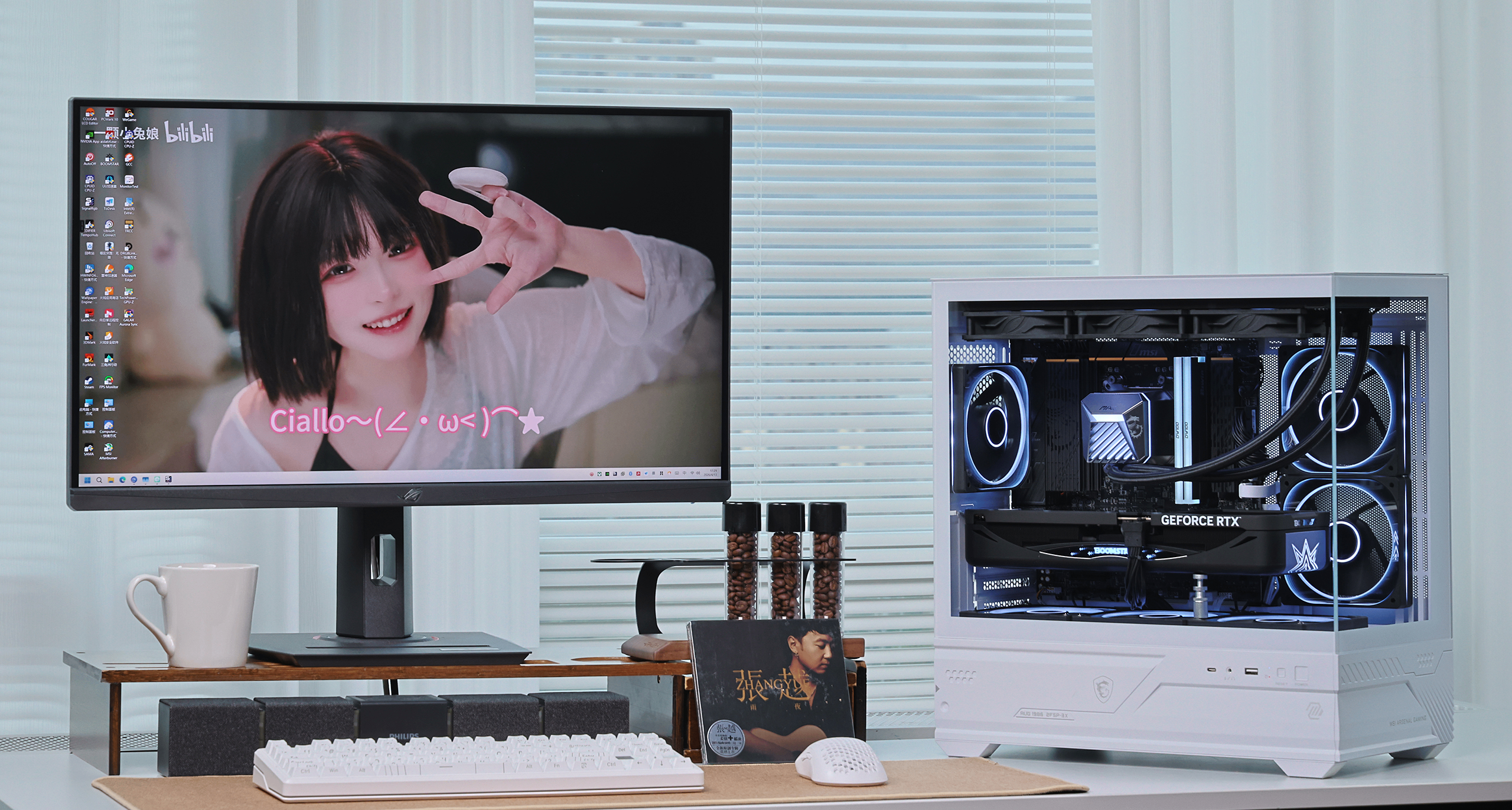 違反裝機法：9850X3D+5080+微星MAG PANO M110L打造反差海景房