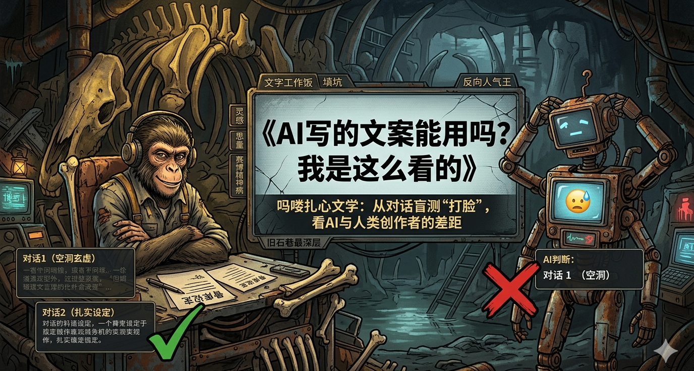 AI寫的文案能用嗎？碼字嗎嘍如是說