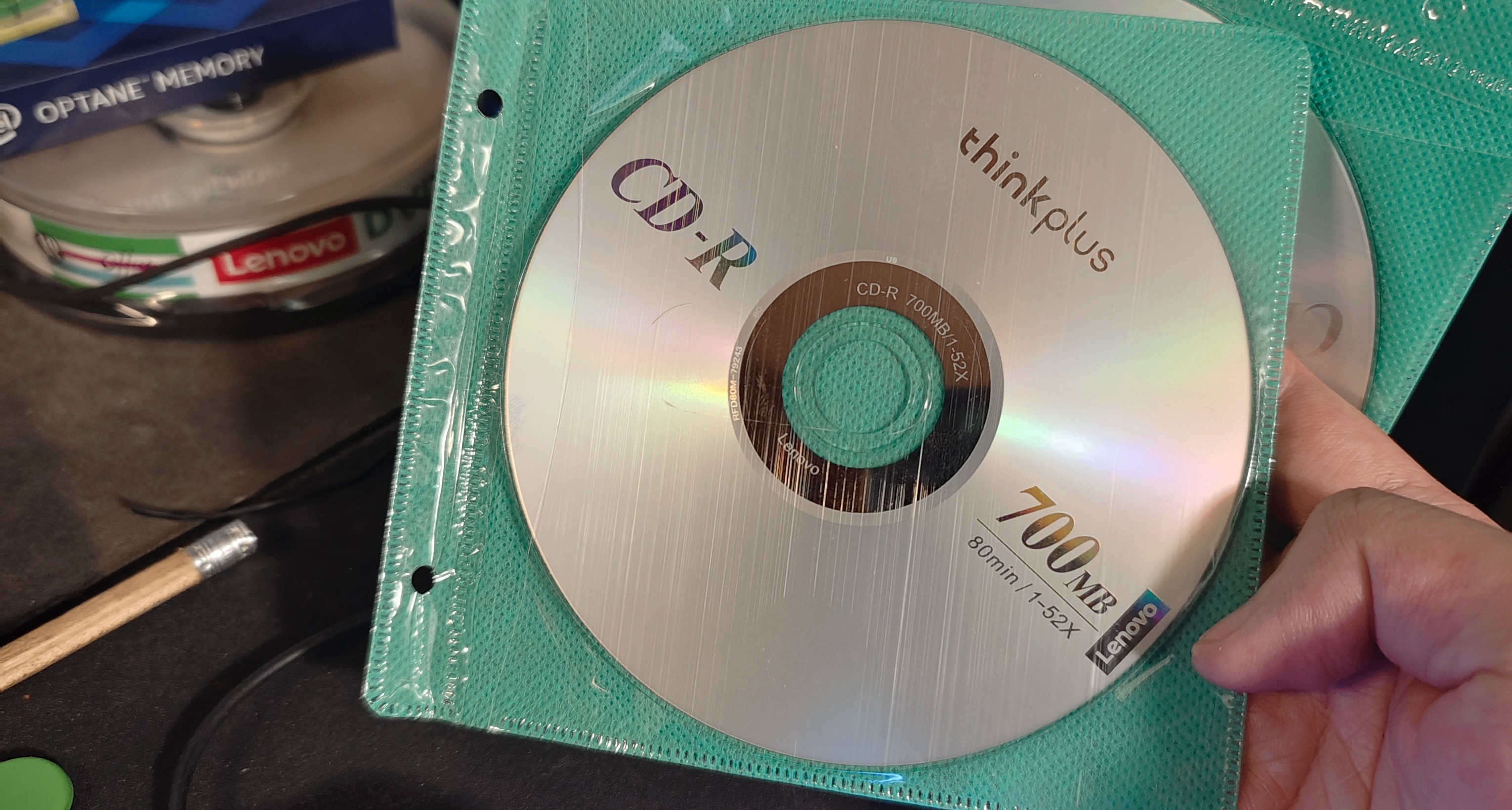 關於光驅：實操作業之幫朋友刻錄無料