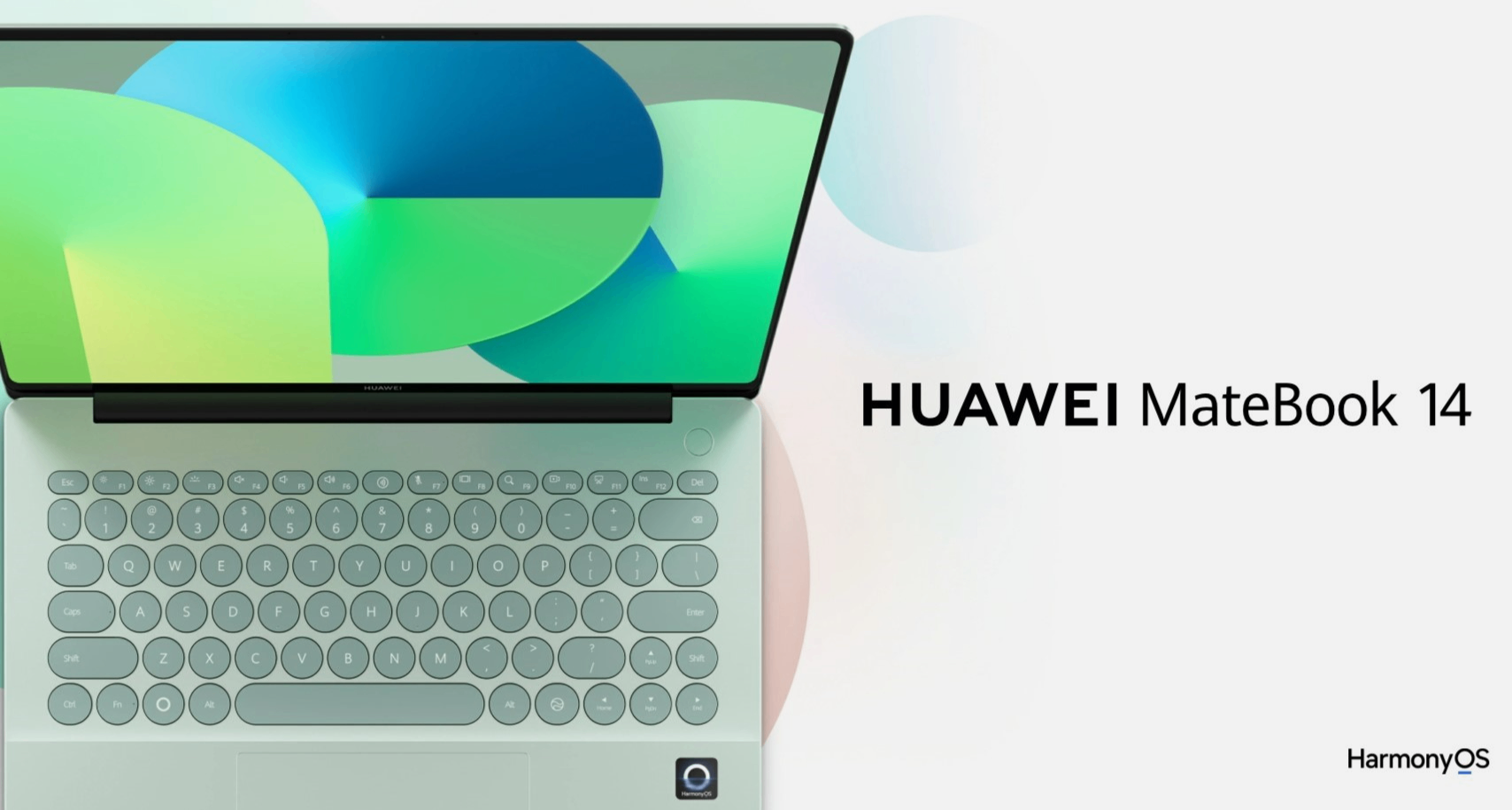 華爲MateBook 14 鴻蒙版：麒麟X90，可選圓形鍵帽，6599起