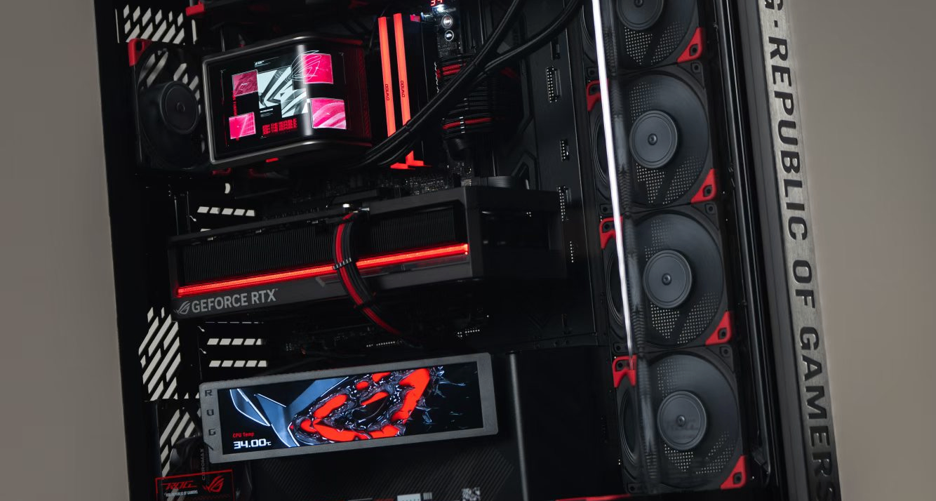 ROG Cronox GR801幻世神机箱 RTX 5090夜神