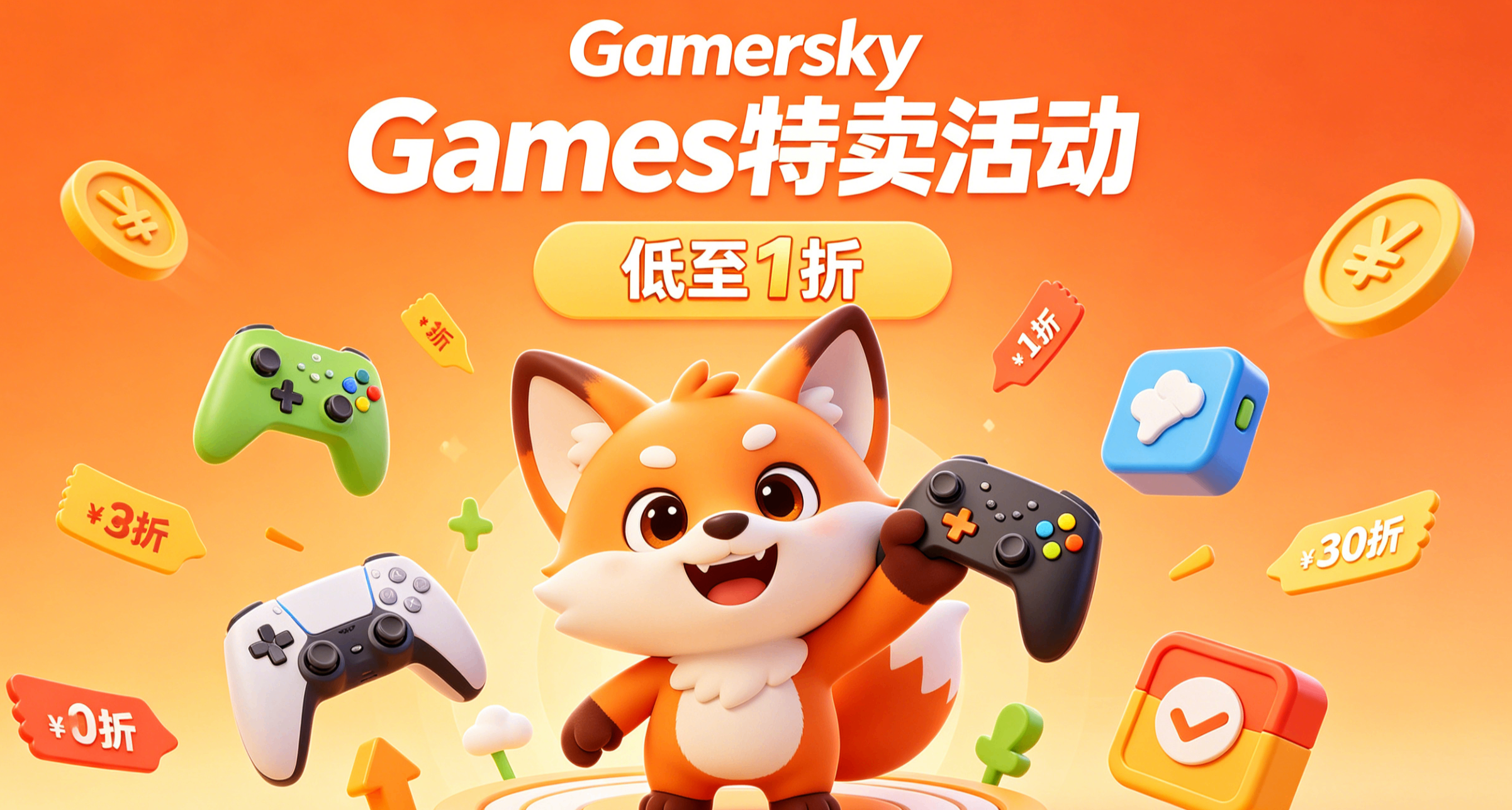 gamersky games发行开启了超级大促销！最低仅要3元即可拿下