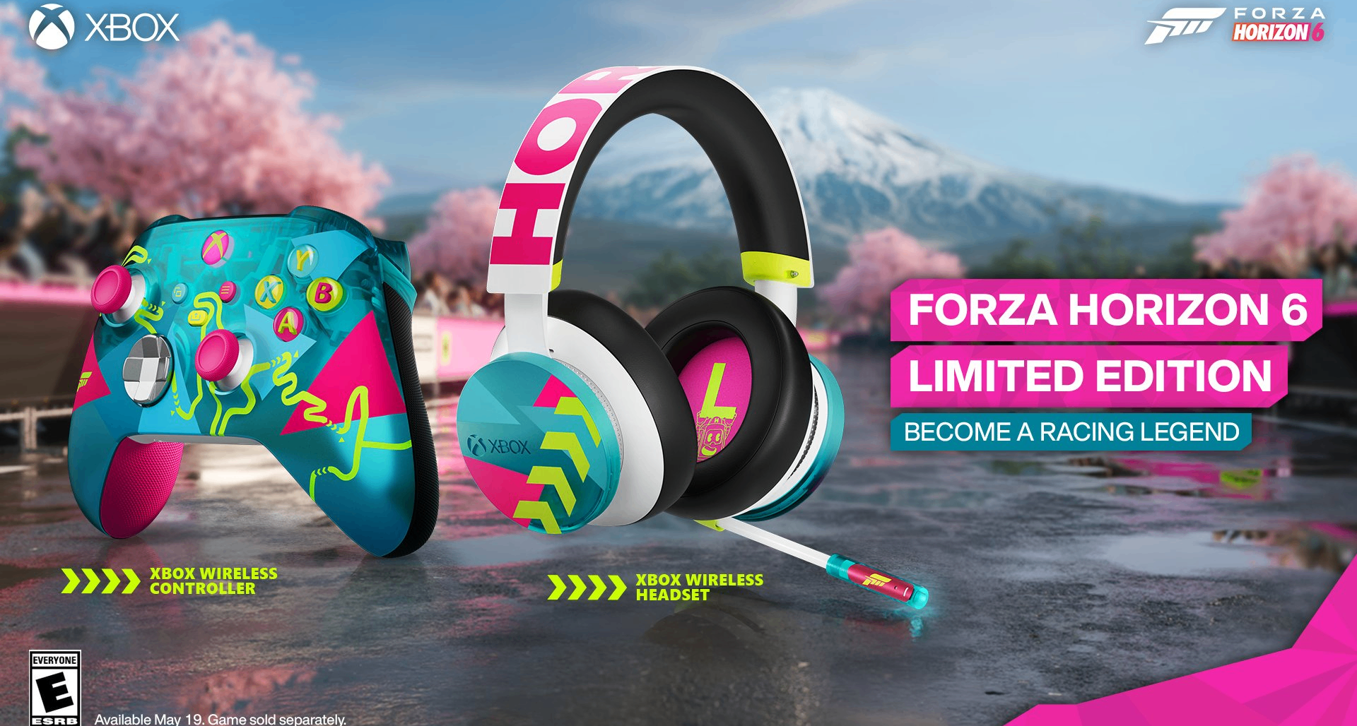 《極限競速：地平線6》限定手柄/耳機公佈，售價89.99/134.99美元