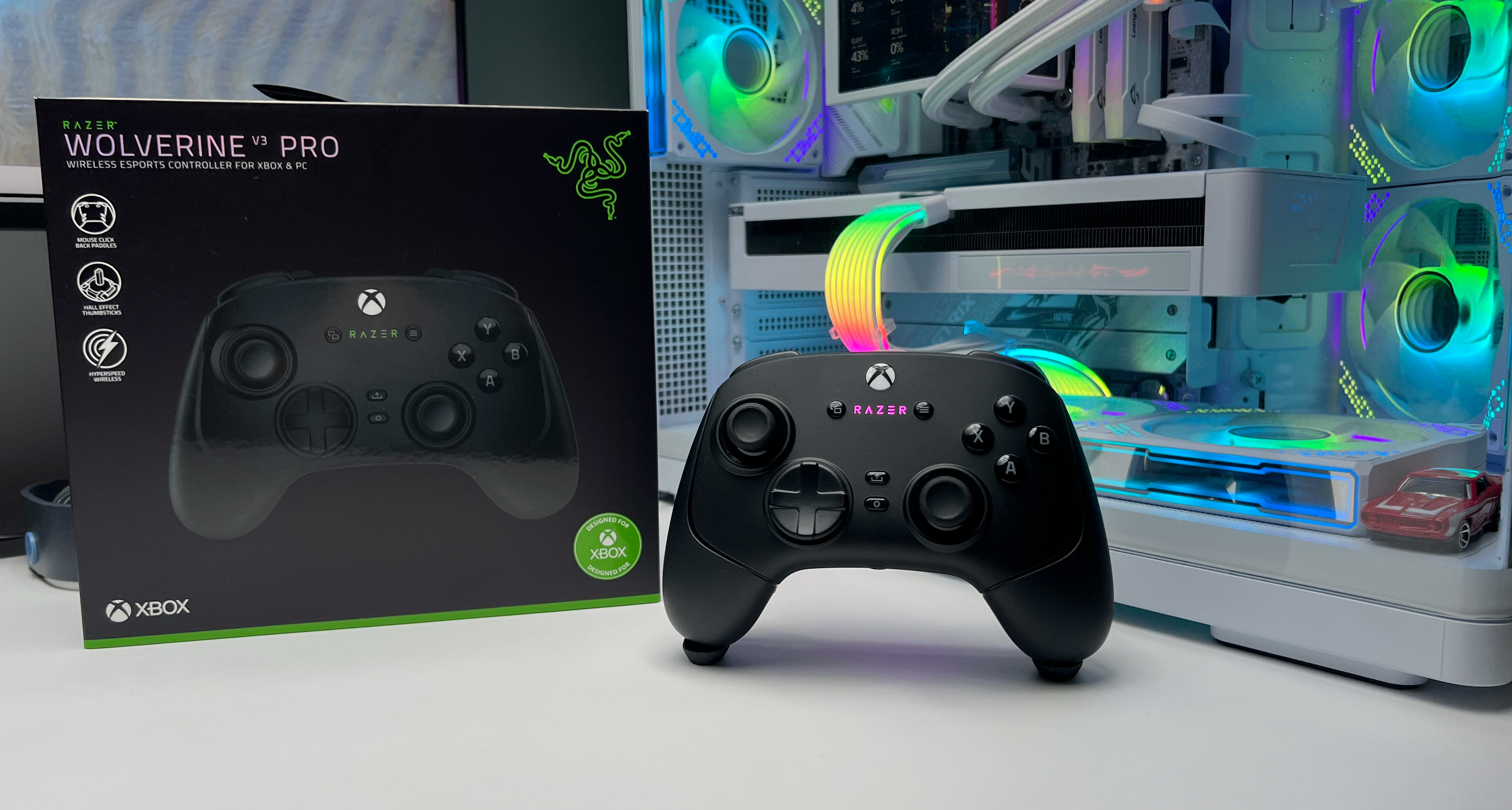 手柄天花板！体验比Xbox精英二代更好！雷蛇幻影战狼V3Pro专业版