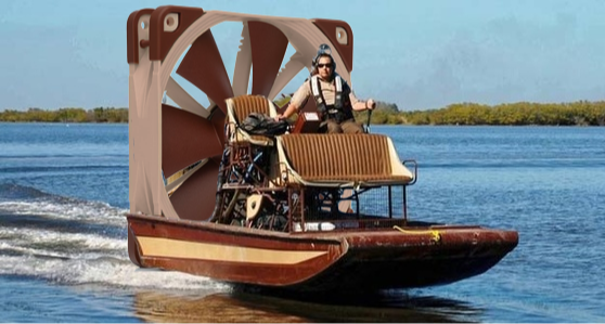 风扇快比机箱大！？夏天防止主机过热的妙妙工具