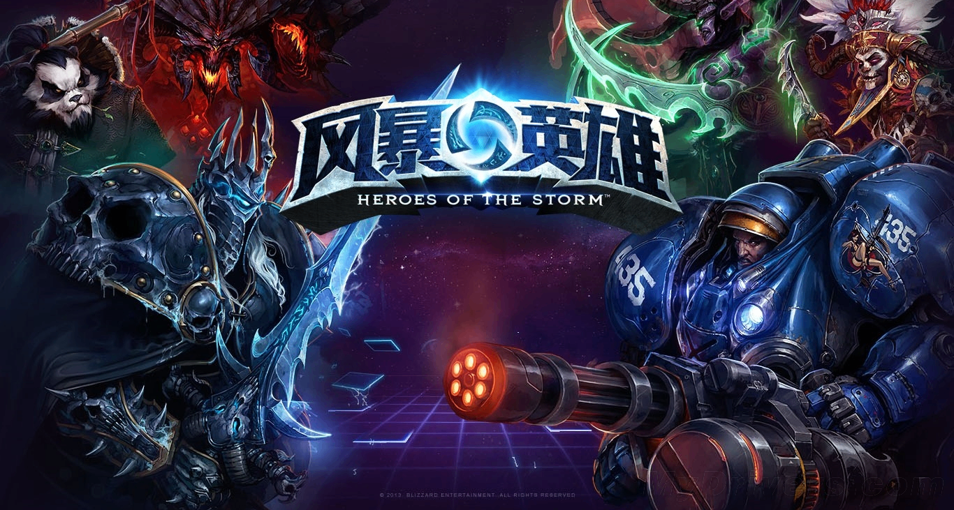 风暴要火！！《风暴英雄》突然大量更新！阿尔萨斯重做！