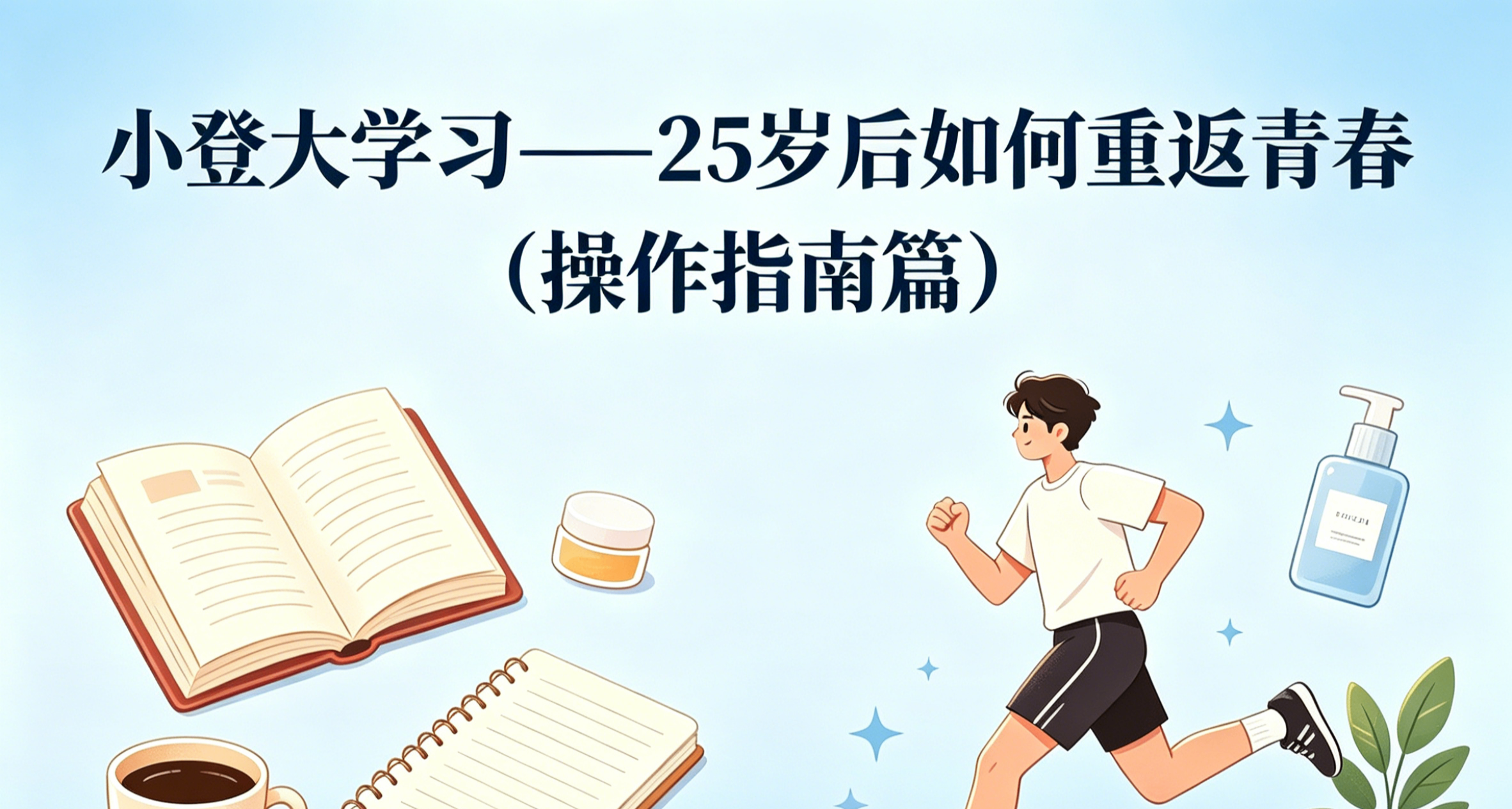 小登大學習——25歲後如何重返青春（操作指南篇）