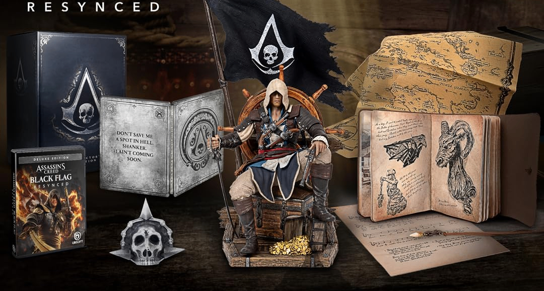 《刺客信條4：黑旗 記憶重置》PS5典藏版開售！價格爲1332元！