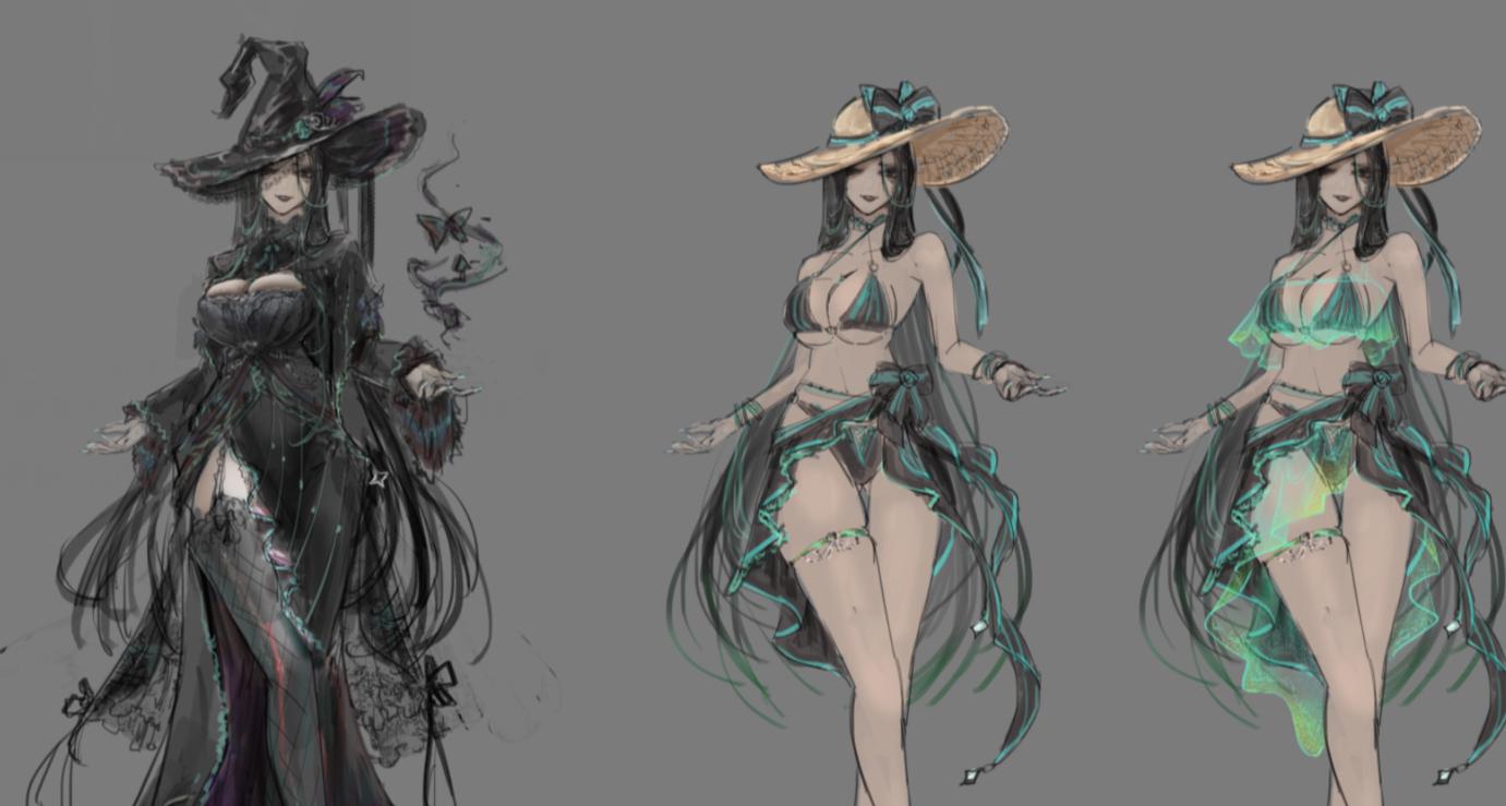 纳尼  一个哥特美少女竟然是这样被创造出来的