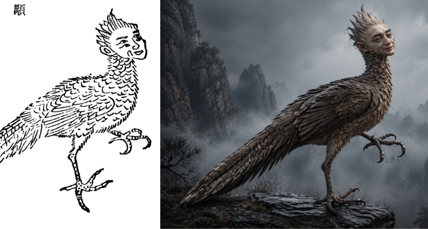我把《山海经》异兽原图丢给GPT Images 2.0，结果有点离谱