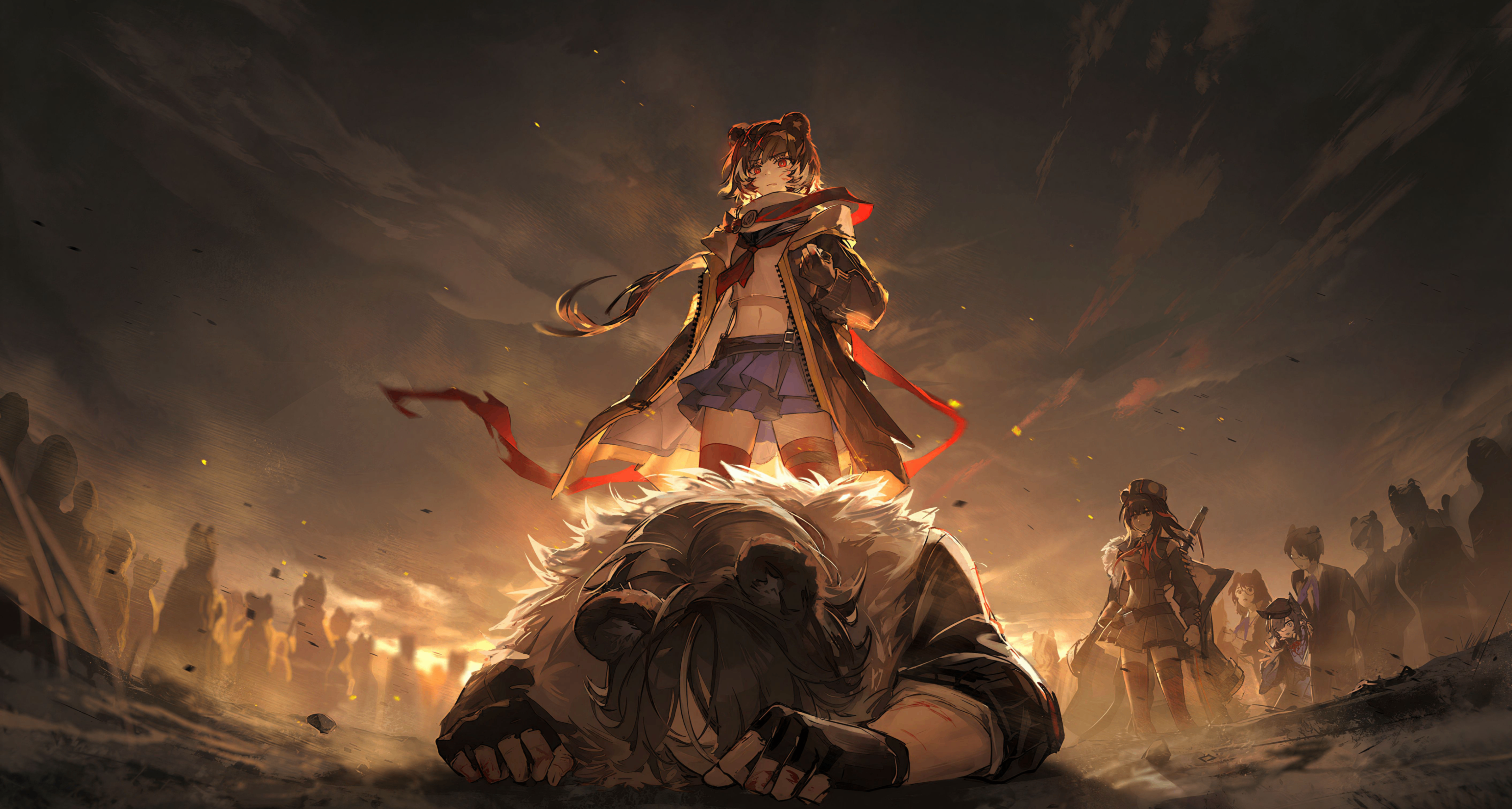 明日方舟人物志·烈夏：罗莎琳酱的水手服