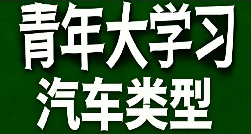 青年大學習·汽車類型有什麼