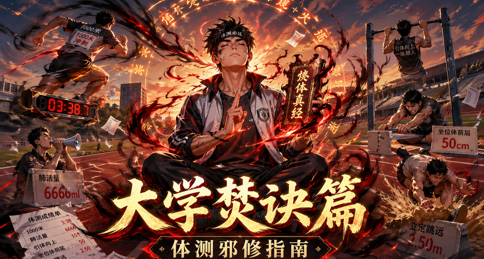 大学焚诀篇-体测邪修指南