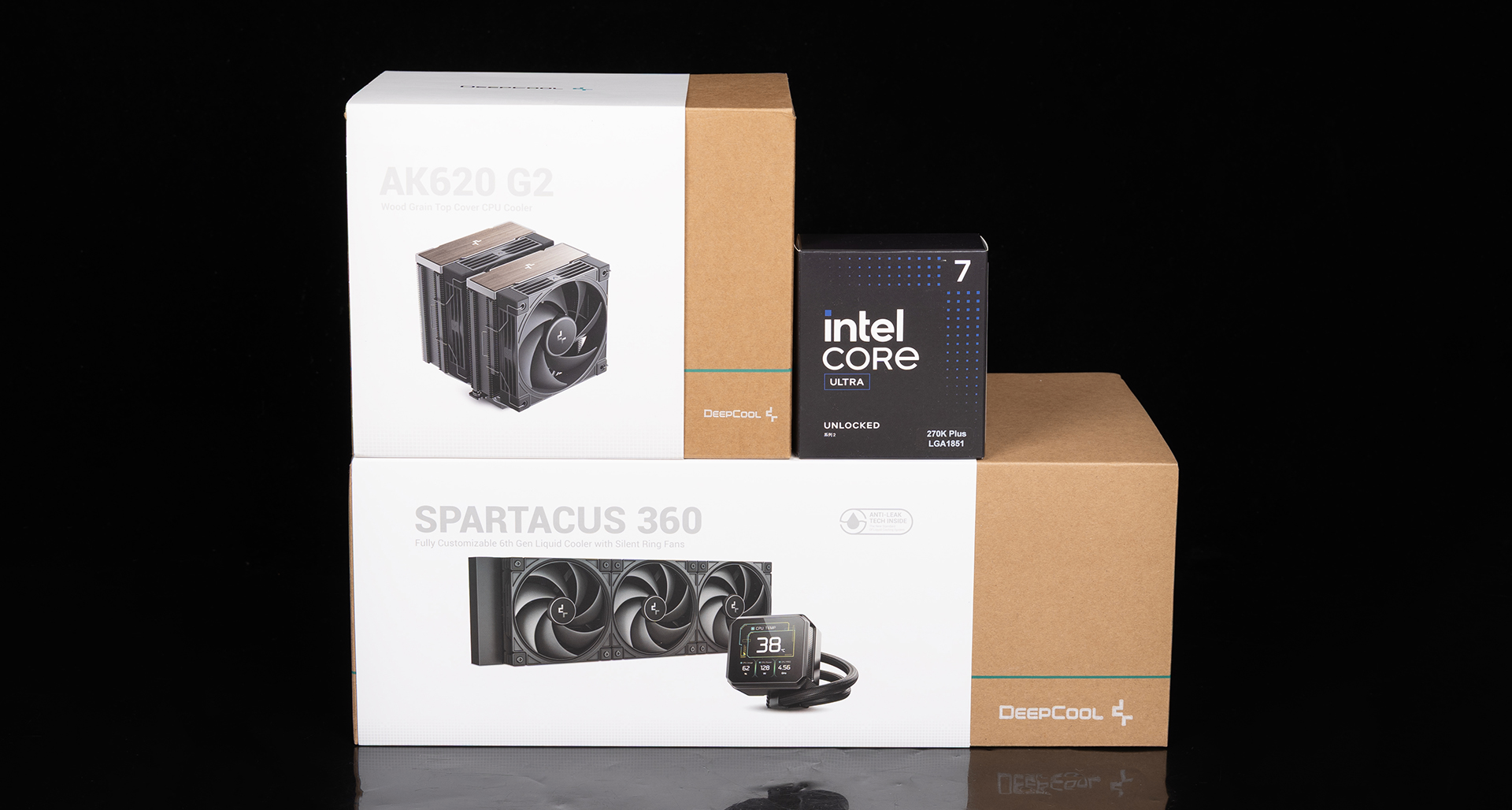 270K Plus 默頻與超頻該用什麼散熱器？風冷、水冷實測給你答案！