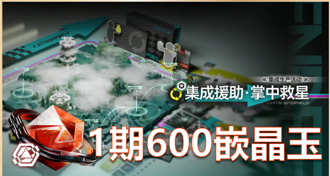 【終末地息壤葫蘆】集成援助·掌中救星1期藍圖攻略，600玉到手